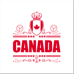 CANADA SOCCER GIFTS | CANADA FOOTBALL Posters and Art